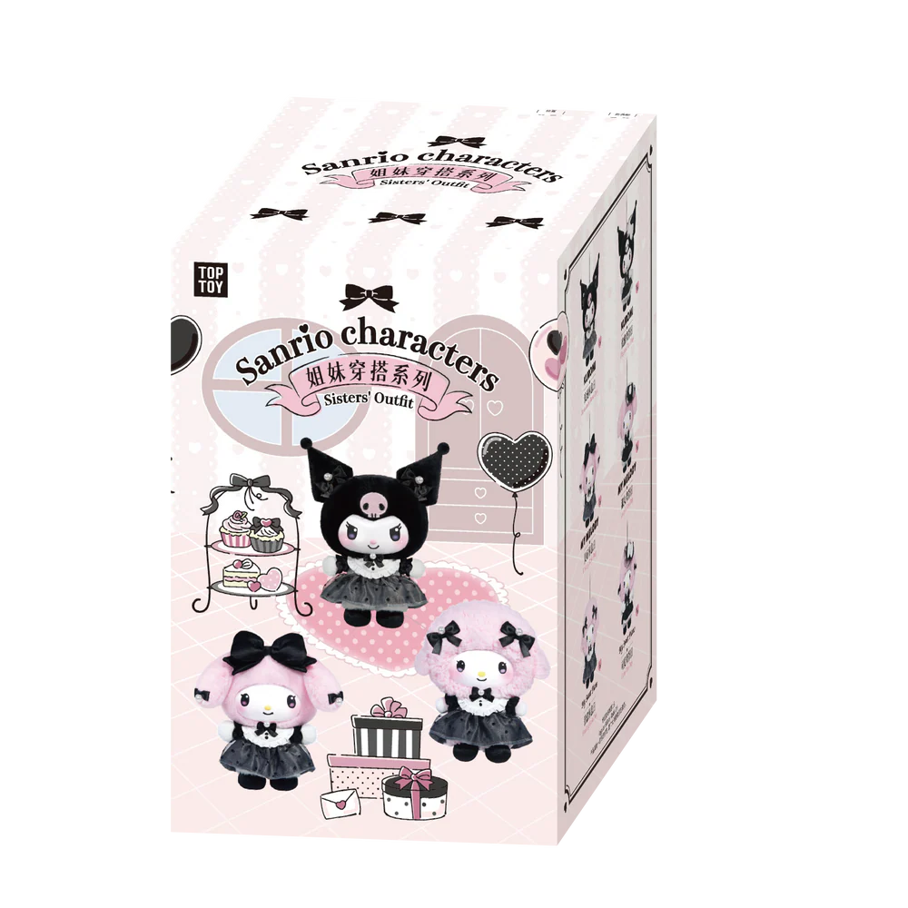 My Melody & Kuromi Sisters Outfit Vinyl Plush Blind Box