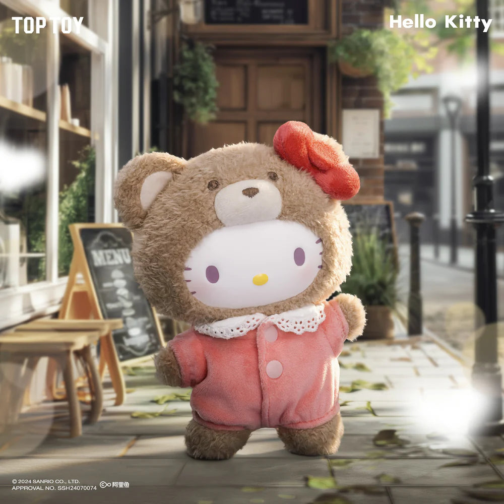 Hello Kitty Latte Baby Vinyl Plush Keychains Blind Box