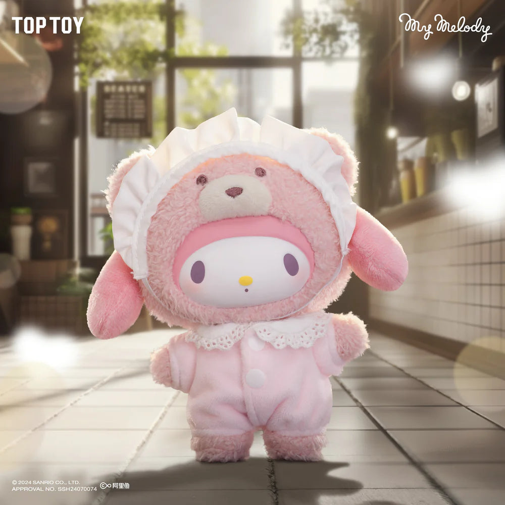 Hello Kitty Latte Baby Vinyl Plush Keychains Blind Box