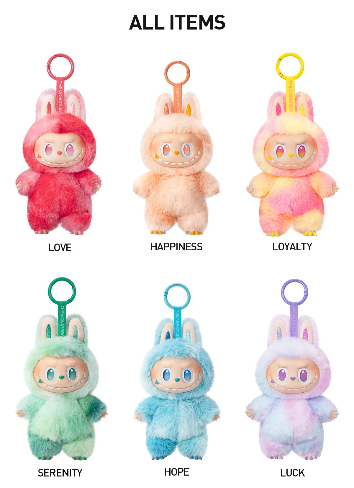 Pop Mart LABUBU The Monsters Big into Energy Plush Blind Box