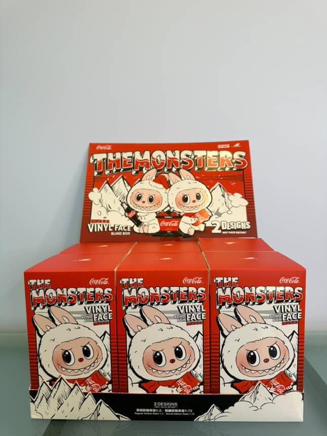 Pop Mart LABUBU The Monsters COCA-COLA Series Plush Blind Box