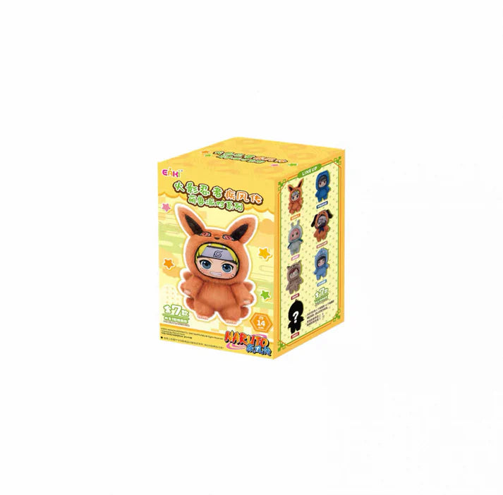 Naruto Beast Party Plush Keychains Blind Box