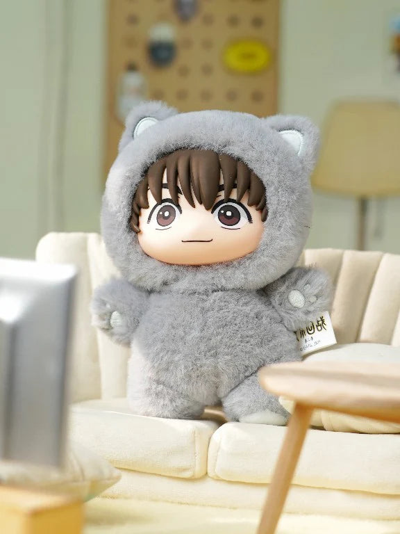 Jujutsu Kaisen Cat Ear Plushie Blind Box Keychains