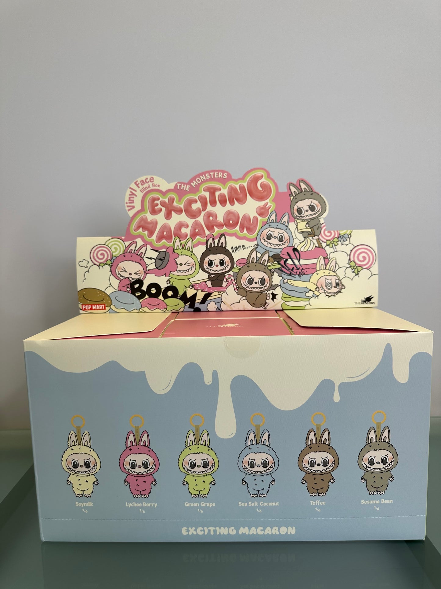 THE-MONSTERS - Exciting Macaron Vinyl Face Blind Box
