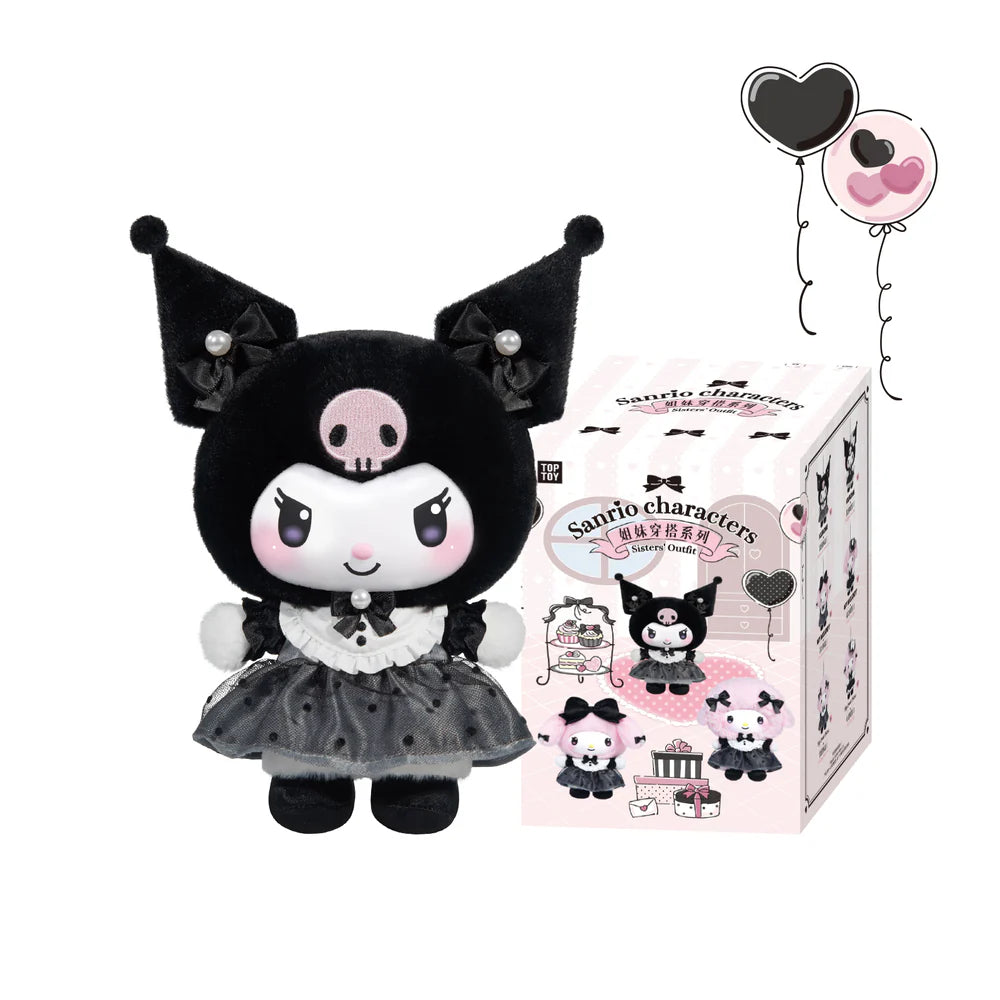 My Melody & Kuromi Sisters Outfit Vinyl Plush Blind Box