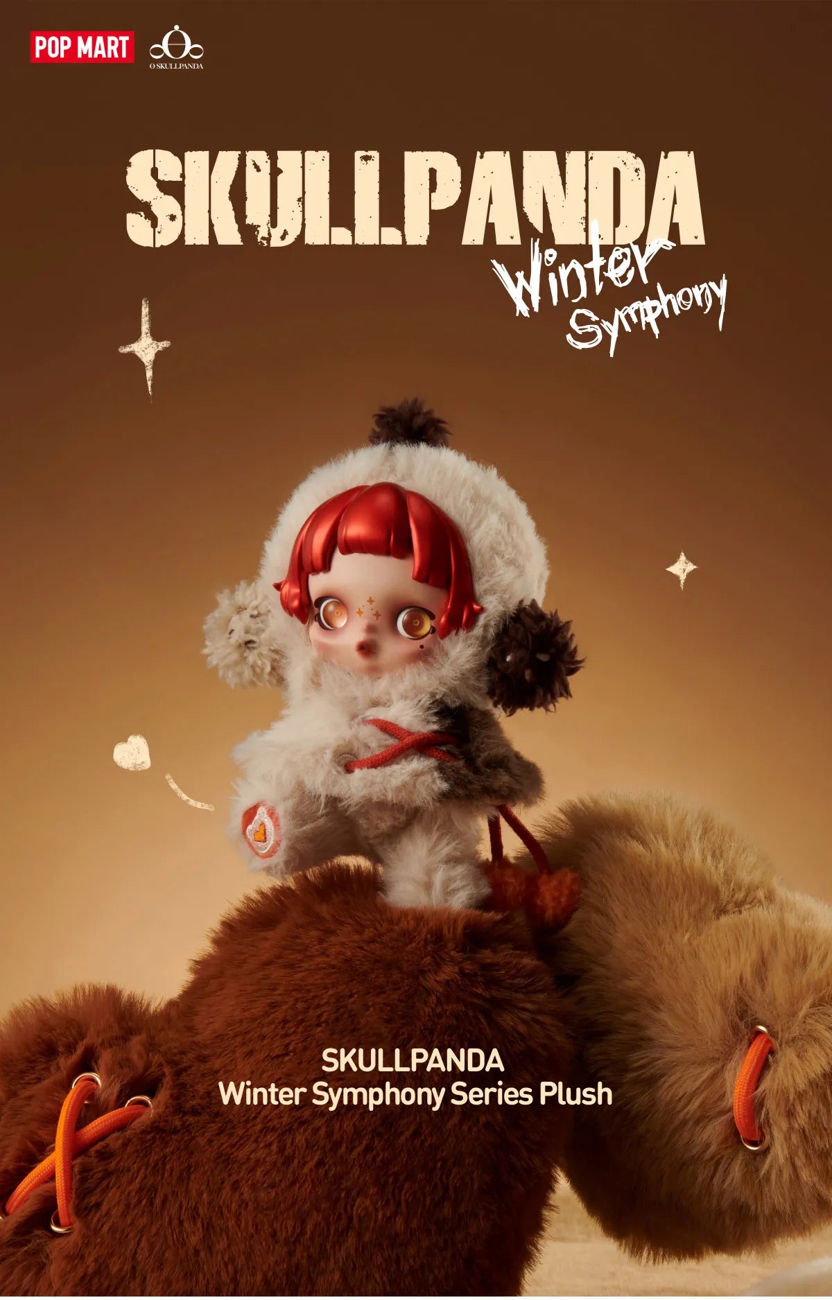 SKULLPANDA Winter Symphony Series Plush | Official POP MART