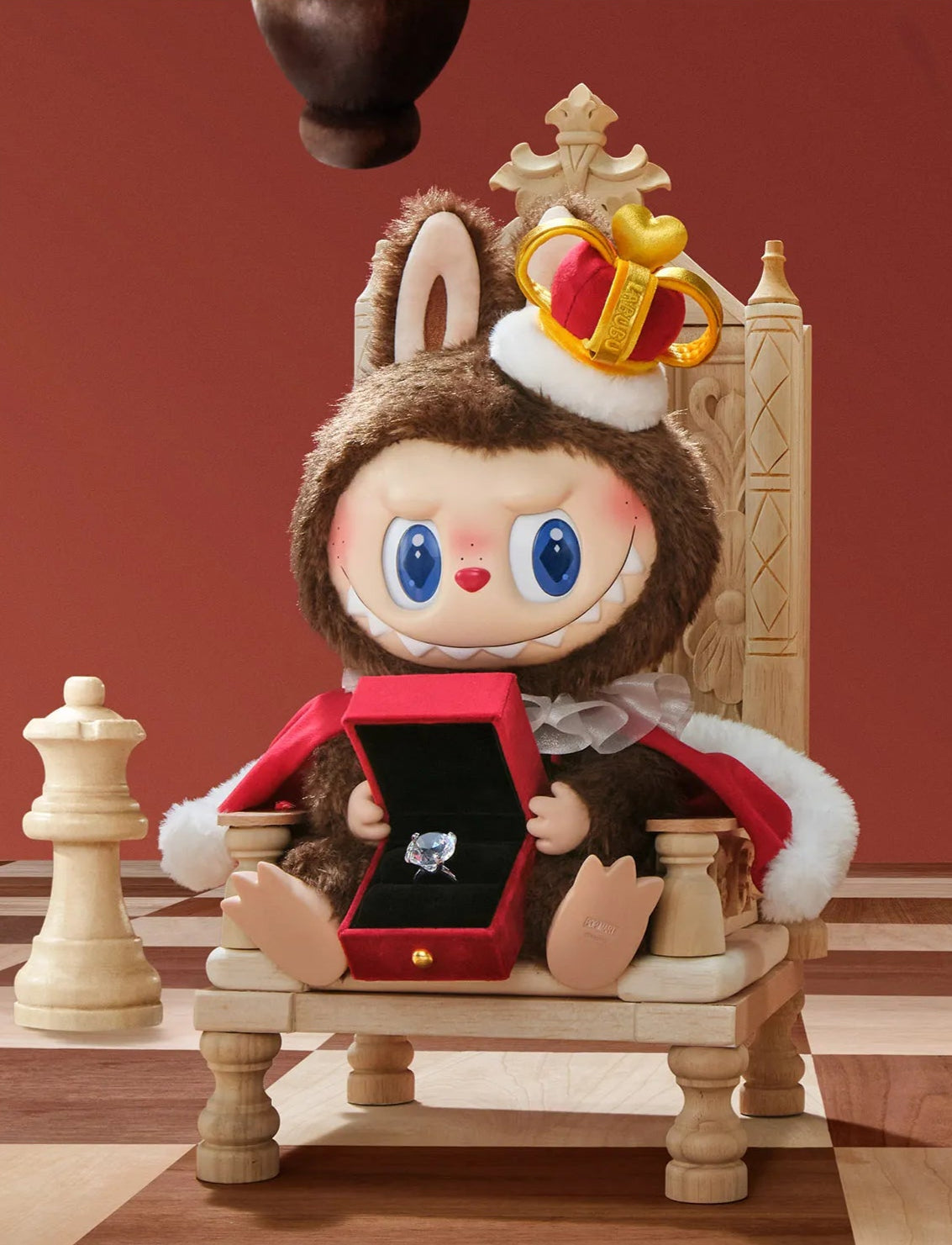 THE MONSTERS - Let's Checkmate Series Vinyl Plush Doll