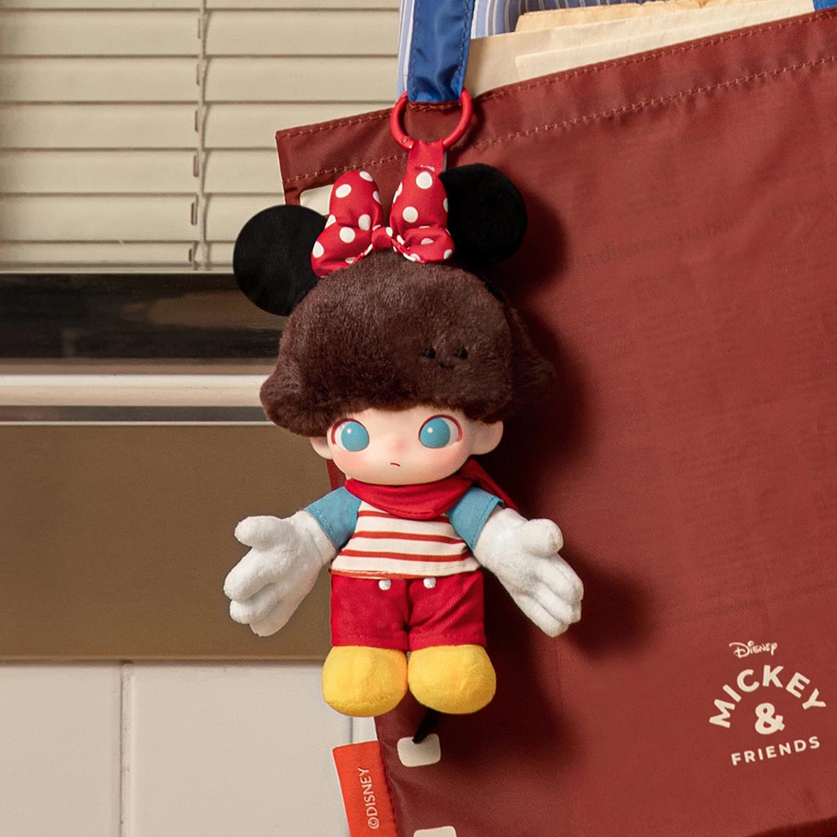 DIMOO WORLD × DISNEY Series-Vinyl Plush Keychain Blind Box
