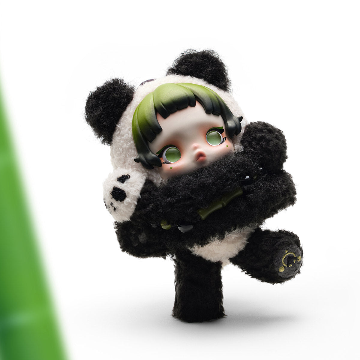 SKULLPANDA Lazy Panda Plush Doll Pendant | Official POP MART