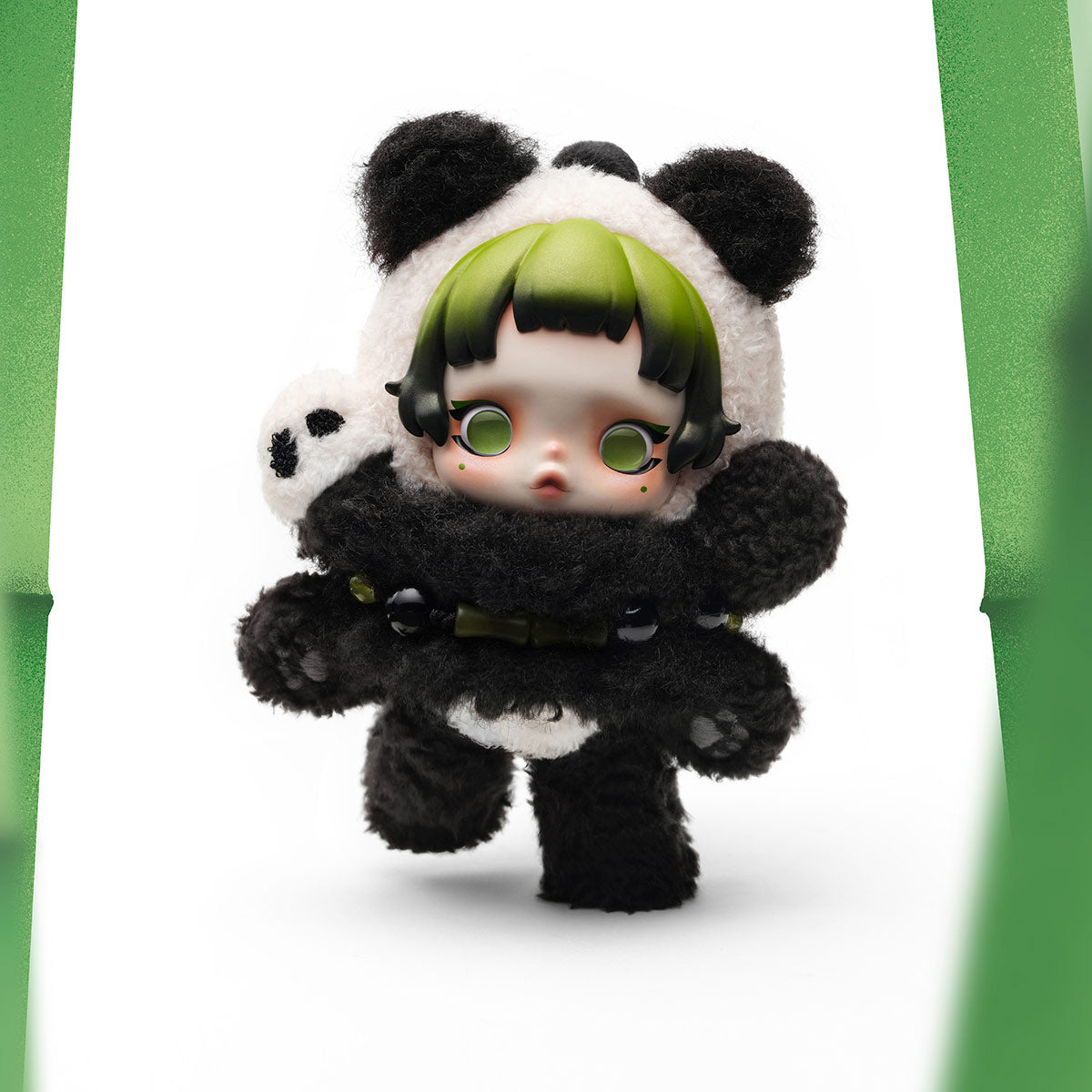 SKULLPANDA Lazy Panda Plush Doll Pendant | Official POP MART