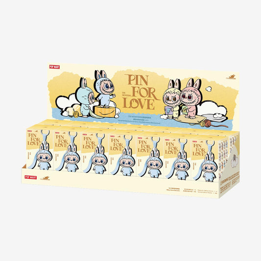 THE MONSTERS Pin for Love Series Vinyl Plush Pendant Blind Box (A-M)