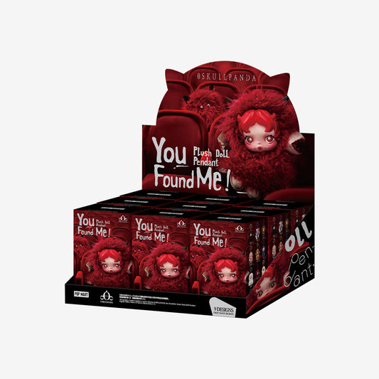 SKULLPANDA You Found Me! Series Plush Doll Pendant Blind Box