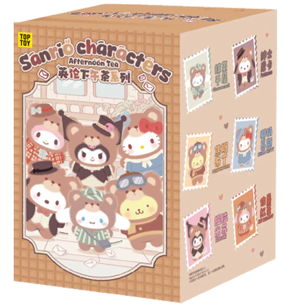 Hello Kitty Afternoon Tea Series Vinyl Plush Keychains Blind Box