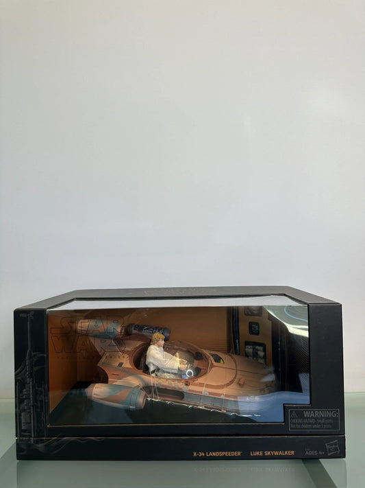 Star Wars Black Series 6" LUKE SKYWALKER WITH X-34 SDCC2017 EXCLUSIVE New