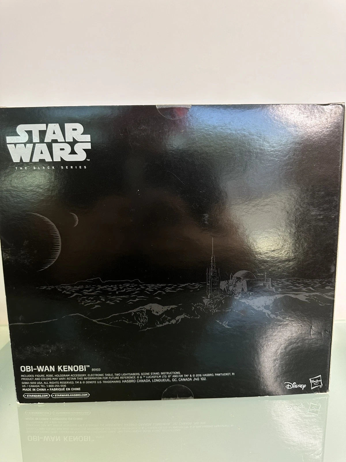 2016 SDCC Star Wars Black Series Obi-Wan Kenobi & Leia Hologram Set NEW